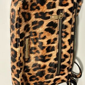 EUC| Marc New York Andrew Mark Leopard print bag